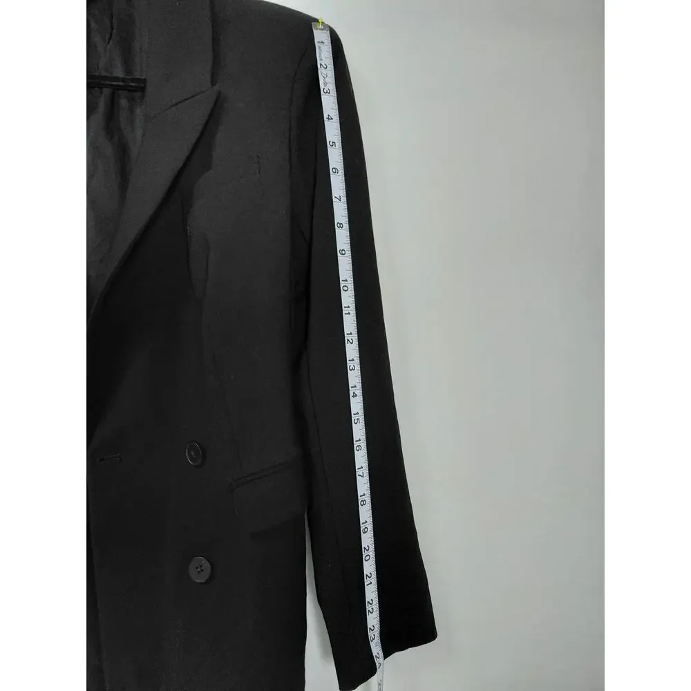 Express Black Blazer Lined Jacket Women Size 8